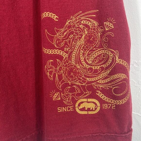 🔥🔥 VINTAGE MARC ECKO UNLIMITED T-SHIRT Men Sz L -  RARE DRAGON Tee - EUC - Picture 8 of 9
